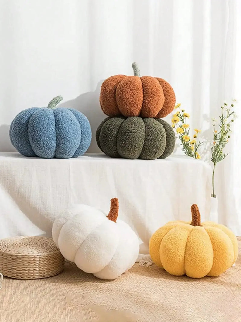 Hallowen Decoration Soft Pumpkin Pillow Sofa Cushion Bedroom Decoration Kids Gifts Baby Soothing Plushies Toys Outdoor Pillows