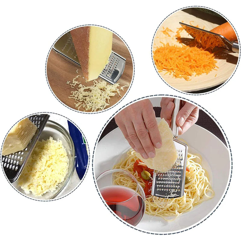 Micro Blade Cheese Grater Carrot Ginger Grater With Stainless Steel