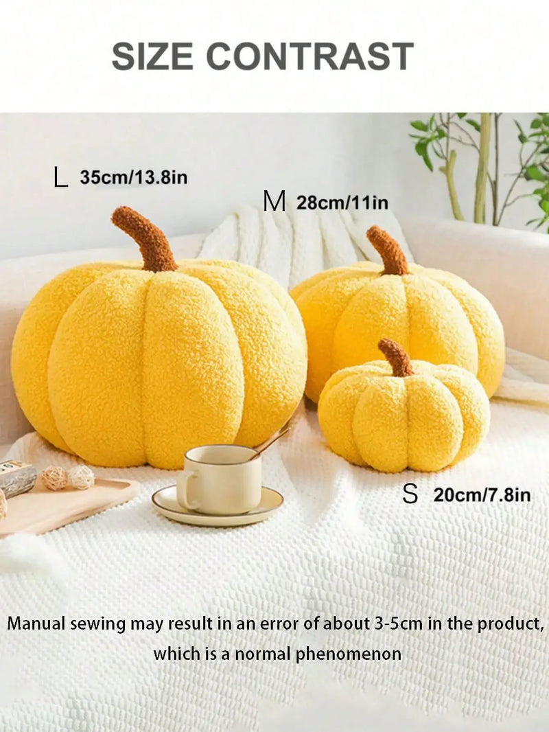 Hallowen Decoration Soft Pumpkin Pillow Sofa Cushion Bedroom Decoration Kids Gifts Baby Soothing Plushies Toys Outdoor Pillows