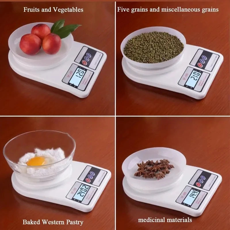 New 5kg/7kg/10kg Electronic Food Scale for Cooking Baking Weighing Measuring